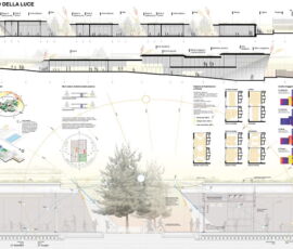 Concorso per il “Nuovo istituito Giovanni XXIII” di Avezzano (studio Giovanni Vaccarini Architects)