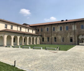 Il campus dell'Università dentro l’ex Monastero di Santa Monica, il monastero nord