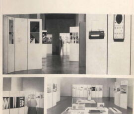 "ulm", 8-9, settembre 1963. Il bollettino ufficiale della Scuola di Ulm è stato diretto da Tomás Maldonado dal 1962 al 1965. Questo numero contiene il suo celebre articolo "È attuale il Bauhaus"?. Archivio Tomás Maldonado, Fondazione Giangiacomo Feltrinelli, Milano