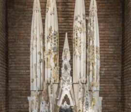 Fotografies de la maqueta de París col·locada al Museu del Temple de la Sagrada Família. Retocada per Grop el 2018 per a fer un vinil de gran format