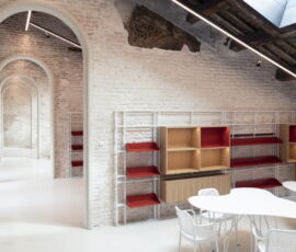Venezia. Cantiere di restauro delle Procuratie Vecchie a cura di Generali Real Estate per la futura sede di The Human Safety Net
