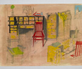 Aldo Rossi, Senza titolo, 1989. Collezione privata (©
Eredi Aldo Rossi, courtesy Fondazione Aldo Rossi)