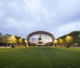 Grande Palais Ephémère, Jean-Michel Wilmotte (@ Patrick Tourneboeuf/RMN_GP/Tendance Floue)