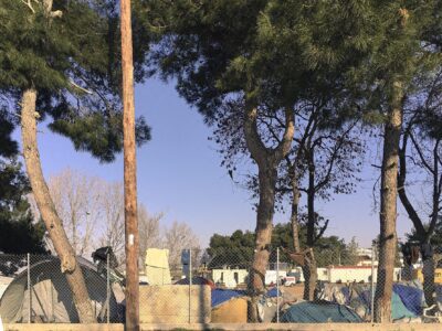 Il campo profughi di Diavata