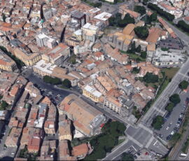 VIsta aerea del sito