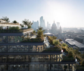 120 Fleet Street, Londra, UK, in costruzione
