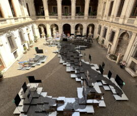 Vista d'insieme allestimento Palazzo Altemps (© Lucio Bove)