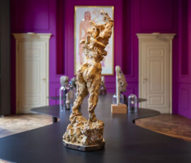 Sala Ontani, Lucio Fontana, Mujer desnudándose (foto di Giovanni de Sandre per Fondazione Luigi Rovati)