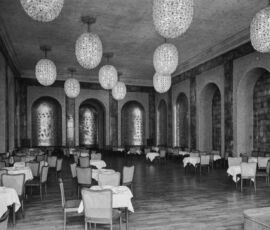 Il Salone delle Feste dell'Albergo Principi di Piemonte, Torino, 1937