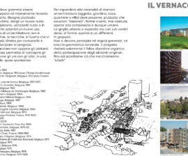 Una tavola della mostra “Tutto è paesaggio, una architettura abitata. La periferia, luogo di incontro e partecipazione”