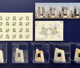 OMA, ARUP, CCTV Headquarters,Pechino, 2002-2012, Plastici, modelli di studio e immagni di cantiere, mostra MAXXI Technoscape (Courtesy Vittoria Stefanini)