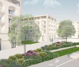 Magazzino Concentramento Tabacchi Greggi, progetto (© Astor Immobiliare)