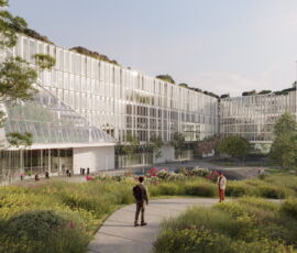 Palazzo Sistema, render di concorso