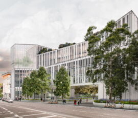 Palazzo Sistema, render di concorso