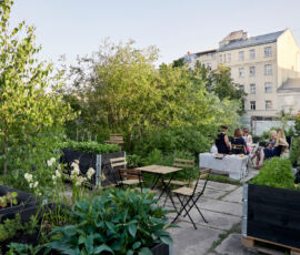 Giardino urbano comunitario “Sporta pils dārzi”, 2021, Riga, Lettonia, di Artilērijas dārzi