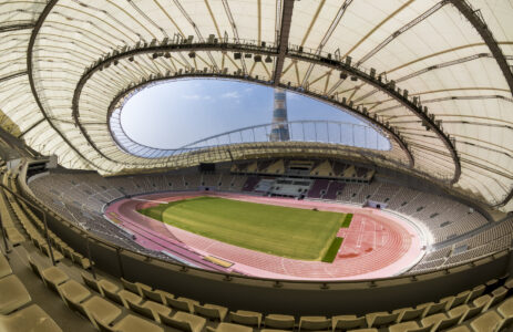 Khalifa International Stadium on 28 February 2018, Doha, Qatar