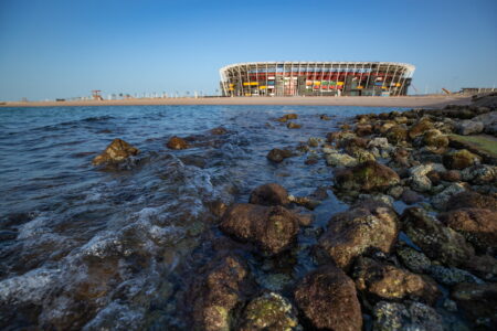 210321_Ras Abu Aboud Stadium Construction Progress