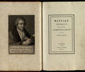 Manuale tipografico, 1818