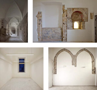 Dettagli dell'edificio storico (© Studio F64 “Cappelli & Criscuolo”)
