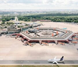 Un'immagine aerea dell'Aeroporto di Tegel in occasione della sua chiusura nel 2020 (© Marcus Bredt)