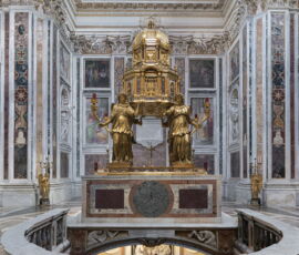 1) Cappella Sistina in Santa Maria Maggiore, Roma (foto di Marco Stucchi, 2022)