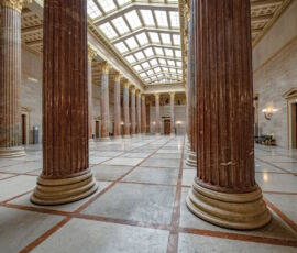 Sala delle colonne (© Parlamentsdirektion-ZOFALL)