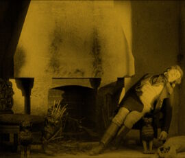 Fotogramma del film Nosferatu, 1922, citazione di un celebre Capriccio di Goya (© Friedrich-Wilhelm-Murnau-Stiftung, Wiesbaden)
