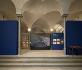 Inizio del percorso espositivo con la storica prima locandina del film disegnata da Albin Grau, 1921-22 (© Francesca Petretto)