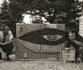 Enrico Peressutti e Costantino Nivola, Bozzetti per Negozio Olivetti, 1953 (© Fondazione Nivola)