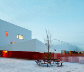 La scuola Josephine Bacher a La Courneuve