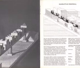 Pamphlet Architecture n. 7, (Steven Holl, 1981) Bridge of Houses (Immagine da stevenholl.com)