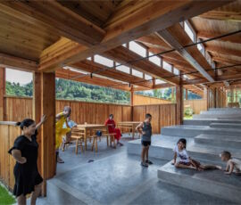 Fabbrica di tofu nel villaggio di Caizhai (2017-18, © Wang Ziling)