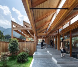 Fabbrica di tofu nel villaggio di Caizhai (2017-18, © Wang Ziling)