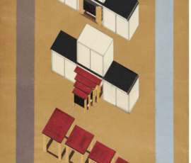 Tavolini impilabili e a scomparsa, 1927-28 circa