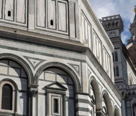 Il Battistero dopo i lavori di restauro esterno (© courtesy Opera di Santa Maria del Fiore foto di Claudio Giovannini)