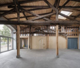 DAM Preis 2023, progetti finalisti: Huetten und Palaeste, Scheune, Praedikow. (foto di Studio Bowie)