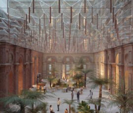 Museo Egizio, il secondo classificato di Kengo Kuma Associates