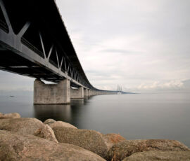 Ponte Øresund, progettato dallo Studio Dissing+Weitling, costruito nel 1999 (© Giuliano Valeri)