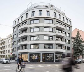 Risanamento di un palazzo storico, Zurigo, studio Thomas Hildebrand