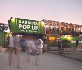 La Darsena Pop Up di Officina Meme Architetti a Ravenna