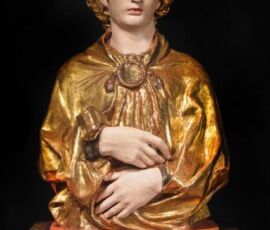Busto Reliquiario di San Miniato dopo il restauro (© Torquato Perissi)