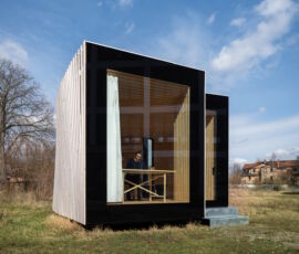 12.03.2019 Apolda: timber prototype der Internationalen Bauausstellung Thüringen IBA. Foto: Thomas Müller