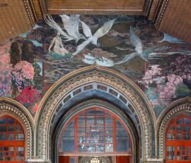 Galileo Chini, Salone Moresco, Grand Hotel des Thermes (Foto Marco Stucchi)