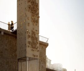 Collegamenti verticali tra la passeggiata e la città vecchia