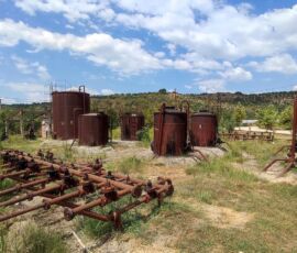 Pozzi di petrolio dell'Albania centrale