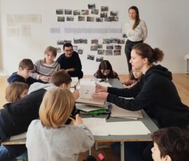 Corso 2.0 "By the water", studi sulla prospettiva, 2023 (© assemble.berlin)