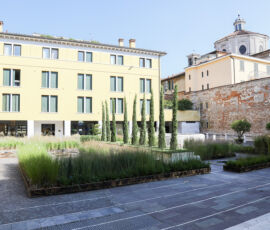 Brescia, Piazza Bruno Boni (foto courtesy by Comune di Brescia)