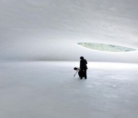 Teshima Art Museum, Tonosho, Giappone, 2010, Progetto Ryue Nishizawa
(© Iwan Baan)