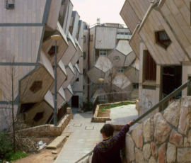 Ramot Polin Housing, Jerusalem, Israel, 1975. Image Rudolf Klein Kopie (© Zvi Hecker)