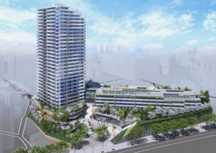 Akabanedai Gateway (© Urban Renaissance Agency | UR都市機構)